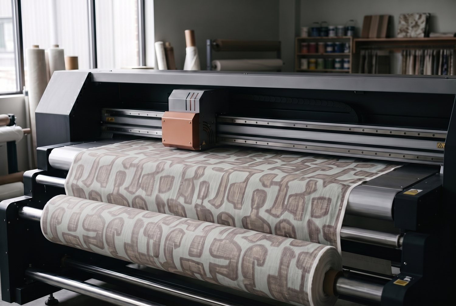 Impression textile numérique à la demande